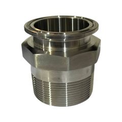 TRI-CLAMP (TC) ADAPTER 2IN x 2IN MNPT