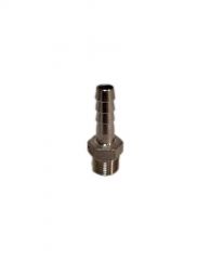 KING NIPPLE, 304 SS, .375IN MNPT