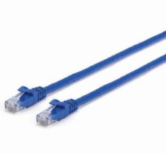 Wirewerks CAT-06ABL010 Patch Cord, Cat 6, 24 AWG UTP Stranded Copper Conductor, 8-Position Male RJ45 Modular Plug Connector, 10 ft L Cord