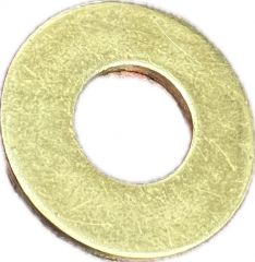 WASHER-FLAT BRASS 1/2IN X 1 1/4IN OD X .090IN THK